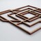 Ekena Millwork Small Norwood Decorative Fretwork Wood Wall Panels, Red Oak, 11 3/8"W x 11 3/8"H x 3/8"T WALW12X12X0375NWDRO - alternate 4